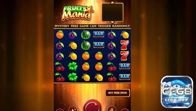 Fruits Mania là tựa game cổ điển, đơn giản nhưng mang lại cảm giác hoài niệm và cơ hội nhận thưởng cao.